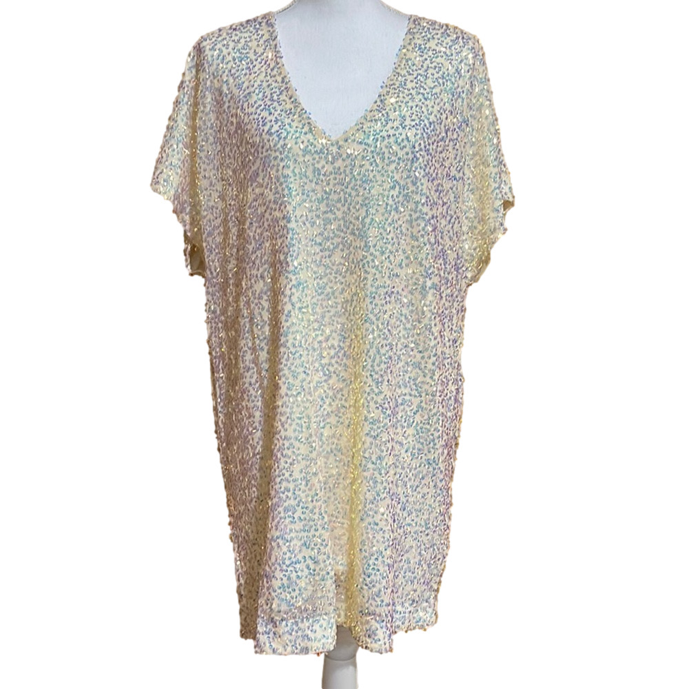 By Together Sequin Sheath Mini Dress Size Medium - EUC